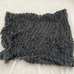 Ruffled Tube Scarf